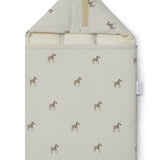 Gigoteuse en coton biologique Zebra