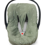 Funda para Asiento de Coche de Algodón Orgánico Little Garden