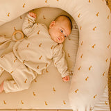 Coussin d’allaitement en coton biologique Safari