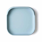 Plato con ventosa azul
