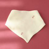 Blueberry Organic Cotton Triangle Bib