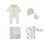 Kit Primeira Roupa em Algodão Orgânico Zebra