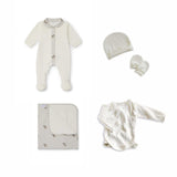 Kit Primeira Roupa em Algodão Orgânico Zebra