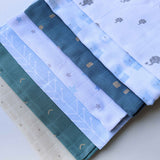 Pack 7 Pañales de Algodón Orgánico Azul