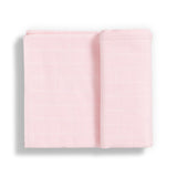 Fralda em Algodão Orgânico Liso Rosa
