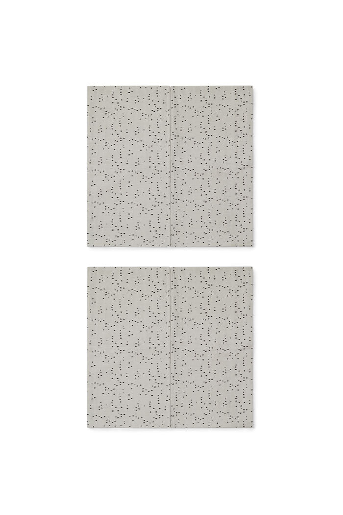 Pack de 2 Fraldas em Algodão Orgânico Little Stones