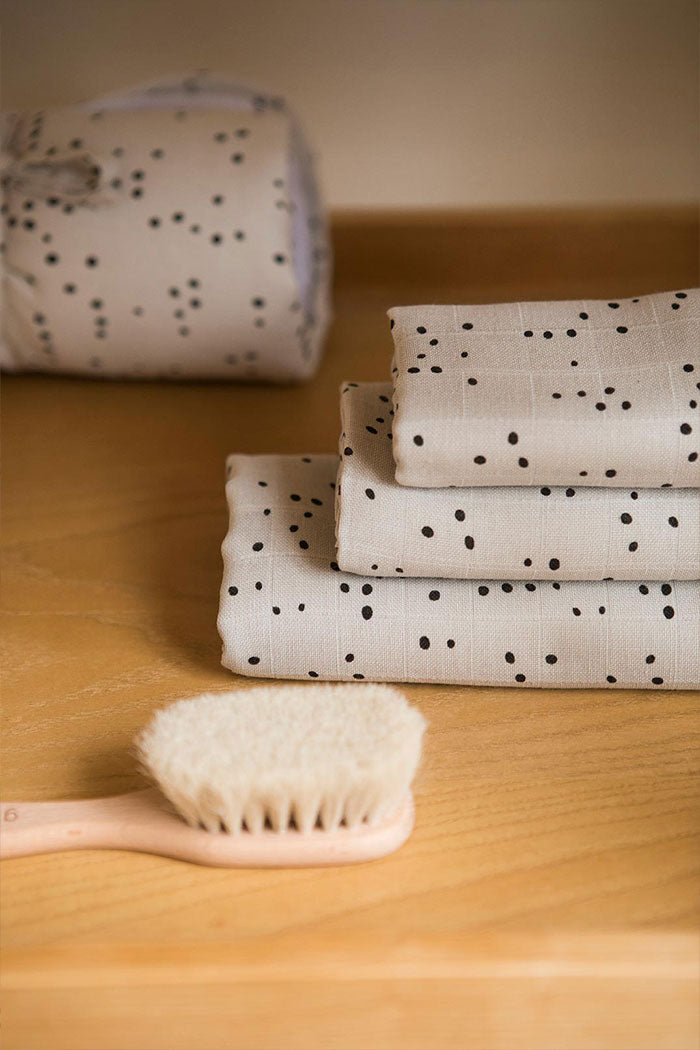 Pack de 2 Fraldas em Algodão Orgânico Little Stones