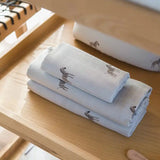 Pack de 2 Pañales de Algodón Orgánico Cebra
