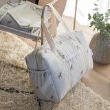 Bolsa de Maternidad de Algodón Orgánico Cebra