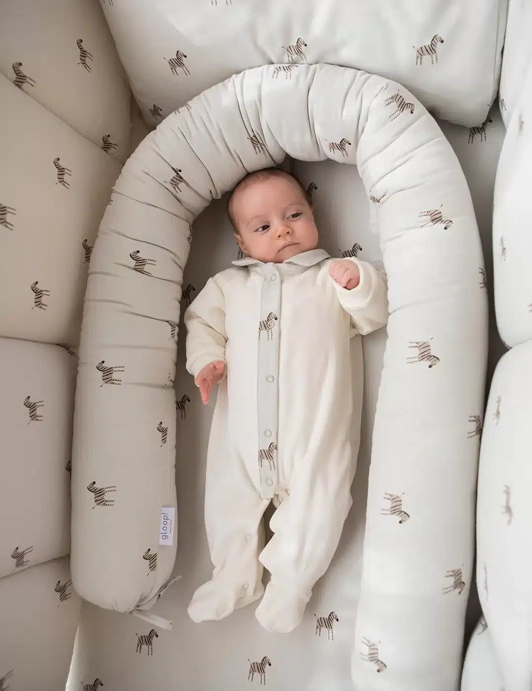 Kit Primeira Roupa em Algodão Orgânico Zebra