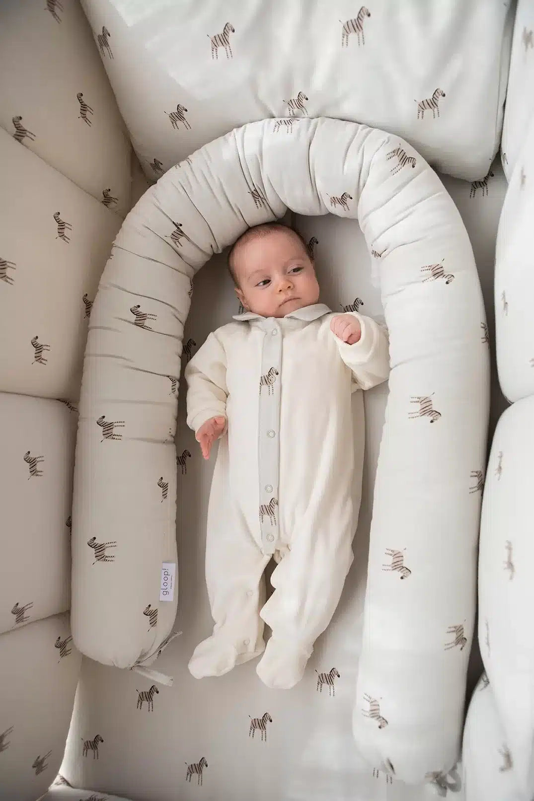 Kit Primeira Roupa em Algodão Orgânico Zebra