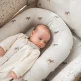 Cama Nido de Algodón Orgánico Cebra