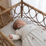 Saco de dormir de invierno de algodón orgánico Cebra