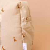 Bolso de maternidad en algodón orgánico Safari