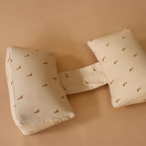 Almohada de Embarazo de Algodón Orgánico Safari