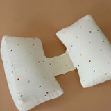 Almofada de Gravidez em Algodão Orgânico Colorful Stars