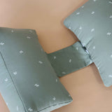 Almohada de Embarazo de Algodón Orgánico Little Garden