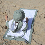 Mochila Toalla de Playa de Algodón Orgánico Little Garden