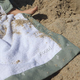 Mochila Toalla de Playa de Algodón Orgánico Little Garden