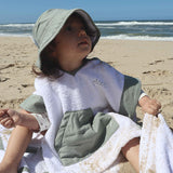 Mochila Toalla de Playa de Algodón Orgánico Little Garden