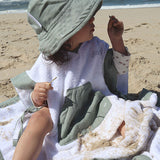 Gorro de Playa de Algodón Orgánico Little Garden