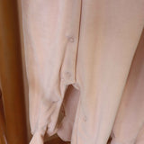 Pelele de invierno de algodón orgánico rosa
