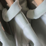 Babygrow de Inverno em Algodão Orgânico Verde