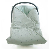 Manta Huevo en Algodón Orgánico Organic Green