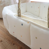 Nid en coton biologique Colorful Stars