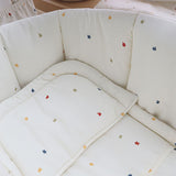 Nid en coton biologique Colorful Stars