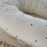 Almofada de Amamentação em Algodão Orgânico Colorful Stars