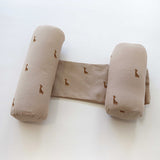 Cojín de posicionamiento de algodón orgánico Safari