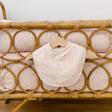 Pack de 2 Babetes em Algodão Orgânico Pink Sparkle