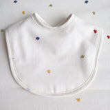 Pack de 2 Babetes em Algodão Orgânico Colorful Stars