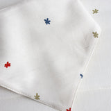 Babete Triângulo em Algodão Orgânico Colorful Stars