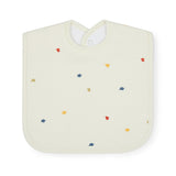 Pack de 2 Babetes XL em Algodão Orgânico Colorful Stars