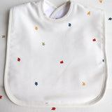Pack de 2 Babetes XL em Algodão Orgânico Colorful Stars