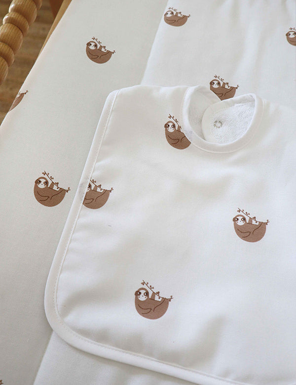 Babete XL em Algodão Orgânico Sleepy