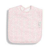 Babete XL em Algodão Orgânico Nórdico Rosa
