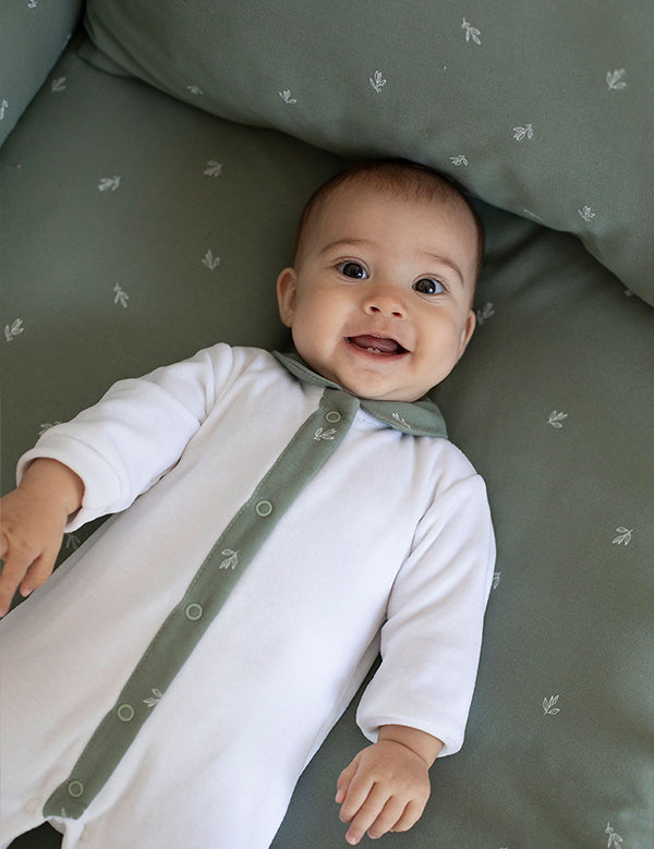 Kit Primeira Roupa em Algodão Orgânico Little Garden