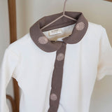 Babygrow de Verão em Algodão Orgânico Sheep