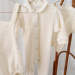 Kit Primeira Roupa em Algodão Orgânico Soft Sky