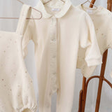 Kit Primeira Roupa em Algodão Orgânico Soft Sky