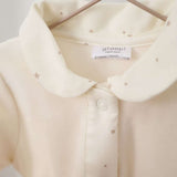 Babygrow de verano de algodón orgánico Soft Sky