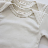 Pack 2 Bodys Interiores de Algodón Orgánico Beige