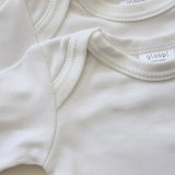 Pack de 2 Bodis Interiores de Algodón Orgánico Blanco