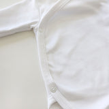 Pack de 2 Bodis Interiores Cruzados de Algodón Orgánico Blanco