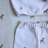 Pantalones de Invierno de Algodón Orgánico Cebra