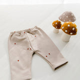 Pantalones de Invierno de Algodón Orgánico Setas