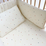 Colorful Stars Organic Cotton Duvet Cover Set